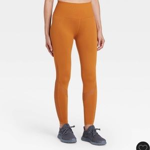 NWT All In Motion Seamless Leggings in Copper